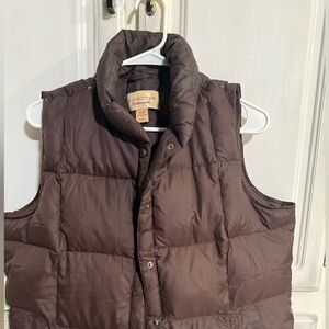 Covington Dark Brown Quilted Vest